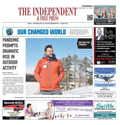 Independent & Free Press (Georgetown, ON), 24 February 2022