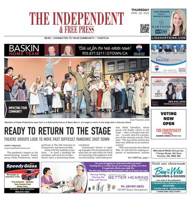 Independent & Free Press (Georgetown, ON), 28 April 2022