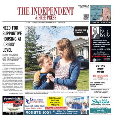 Independent & Free Press (Georgetown, ON), 05 May 2022