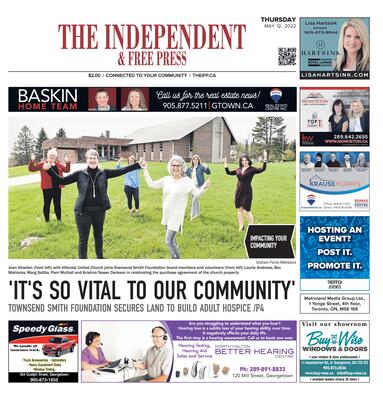 Independent & Free Press (Georgetown, ON), 12 May 2022