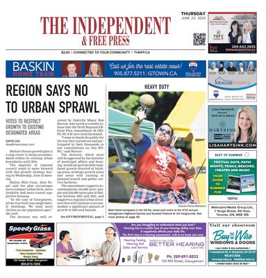 Independent & Free Press (Georgetown, ON), 23 June 2022