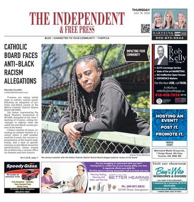 Independent & Free Press (Georgetown, ON), 14 July 2022