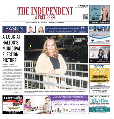 Independent & Free Press (Georgetown, ON), 13 October 2022