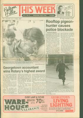 Halton Hills This Week (Georgetown, ON), 8 July 1992