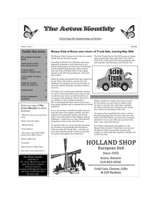 The Acton Monthly, May 2023