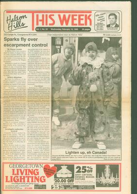 Halton Hills This Week (Georgetown, ON), 10 February 1993