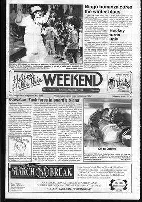 Halton Hills This Week (Georgetown, ON), 20 March 1993