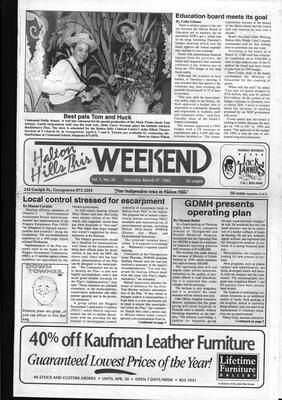 Halton Hills This Week (Georgetown, ON), 27 March 1993