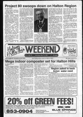 Halton Hills This Week (Georgetown, ON), 15 May 1993