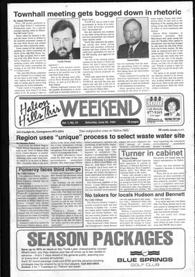 Halton Hills This Week (Georgetown, ON), 26 June 1993