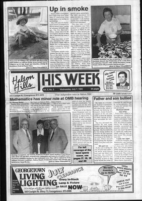 Halton Hills This Week (Georgetown, ON), 7 July 1993