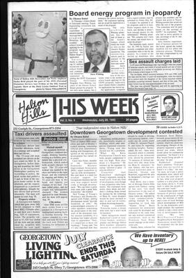 Halton Hills This Week (Georgetown, ON), 28 July 1993