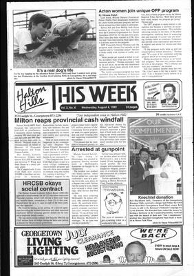 Halton Hills This Week (Georgetown, ON), 4 August 1993