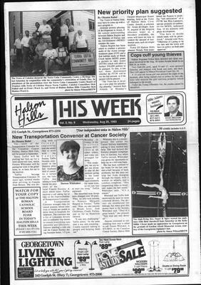 Halton Hills This Week (Georgetown, ON), 25 August 1993