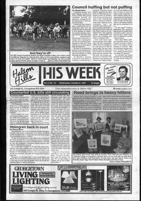 Halton Hills This Week (Georgetown, ON), 6 October 1993