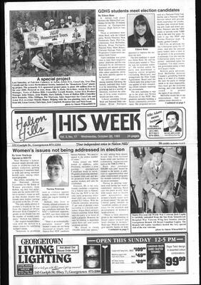 Halton Hills This Week (Georgetown, ON), 20 October 1993