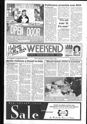 Halton Hills This Week (Georgetown, ON), 13 November 1993