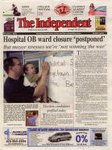 Hospital OB ward closure 'postponed' : But mayor stresses we're 'not winning the war'