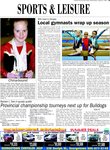 With meet in Oshawa 
Local gymnasts wrap up season