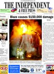 Blaze causes $150,000 damage