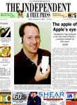 The apple of Apple's eye:  Georgetown High graduate is the man behind iMuffs-- a wireless headset for iPod users