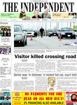 Visitor killed crossing road