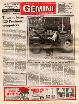 Georgetown Gemini (Georgetown, ON), 27 Nov 1996