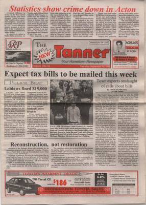 New Tanner (Acton, ON), 10 Sep 1998