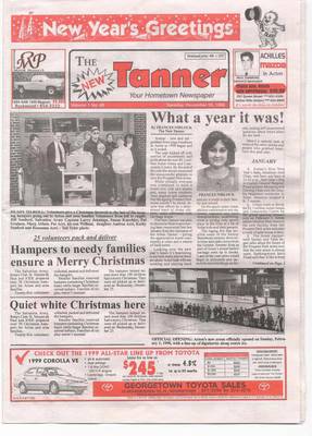 New Tanner (Acton, ON), 29 Dec 1998