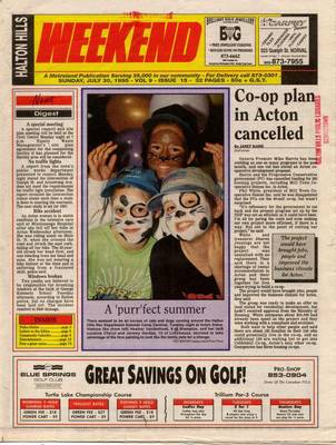 Independent & Free Press (Georgetown, ON), 30 Jul 1995