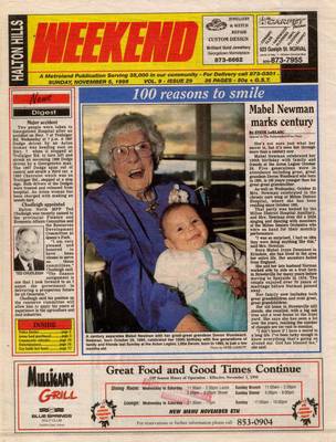 Independent & Free Press (Georgetown, ON), 5 Nov 1995