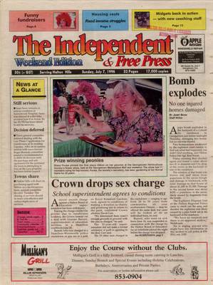 Independent & Free Press (Georgetown, ON), 7 Jul 1996