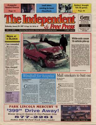 Independent & Free Press (Georgetown, ON), 29 Jan 1997