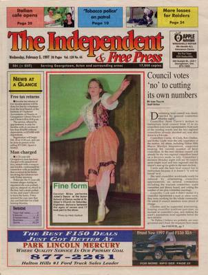 Independent & Free Press (Georgetown, ON), 5 Feb 1997