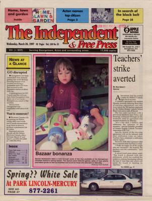 Independent & Free Press (Georgetown, ON), 26 Mar 1997