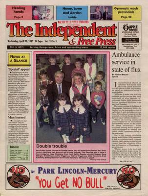 Independent & Free Press (Georgetown, ON), 23 Apr 1997