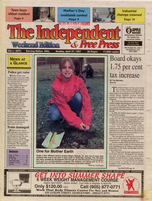 Independent & Free Press (Georgetown, ON), 27 Apr 1997