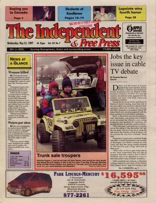 Independent & Free Press (Georgetown, ON), 21 May 1997