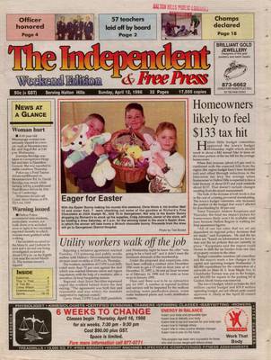 Independent & Free Press (Georgetown, ON), 12 Apr 1998