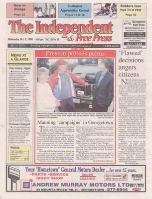 Independent & Free Press (Georgetown, ON), 7 Oct 1998