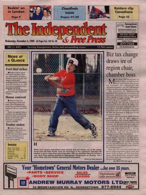 Independent & Free Press (Georgetown, ON), 4 Nov 1998