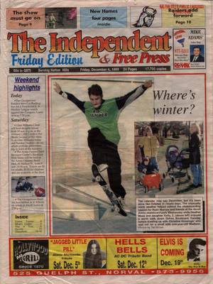 Independent & Free Press (Georgetown, ON), 4 Dec 1998