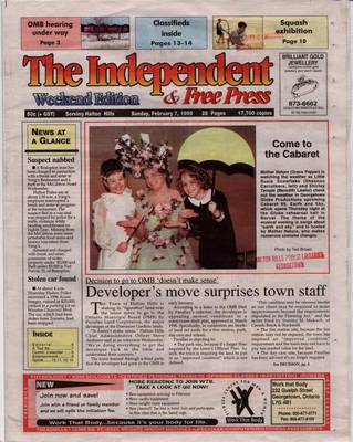 Independent & Free Press (Georgetown, ON), 7 Feb 1999