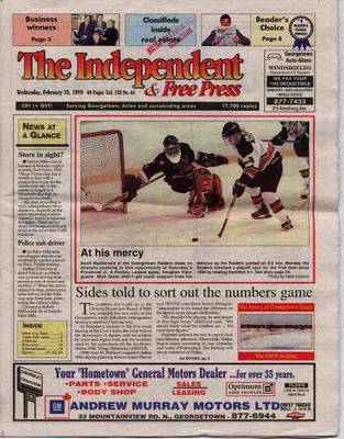 Independent & Free Press (Georgetown, ON), 10 Feb 1999