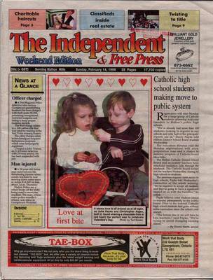 Independent & Free Press (Georgetown, ON), 14 Feb 1999