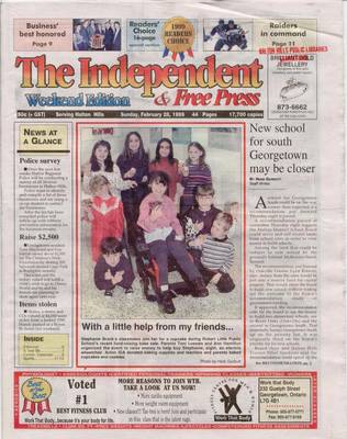 Independent & Free Press (Georgetown, ON), 28 Feb 1999