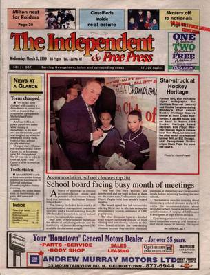 Independent & Free Press (Georgetown, ON), 3 Mar 1999