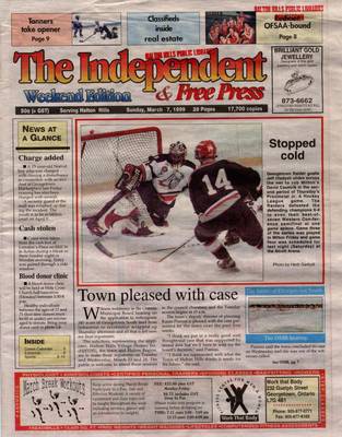 Independent & Free Press (Georgetown, ON), 7 Mar 1999