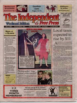 Independent & Free Press (Georgetown, ON), 23 Apr 1999