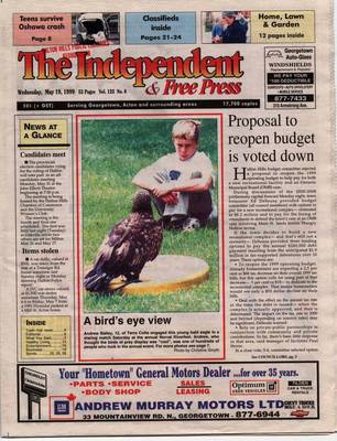 Independent & Free Press (Georgetown, ON), 19 May 1999